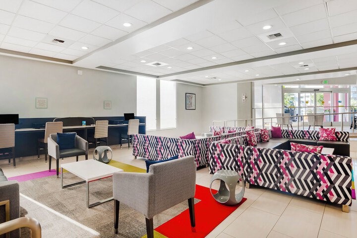 Lobby sitting area