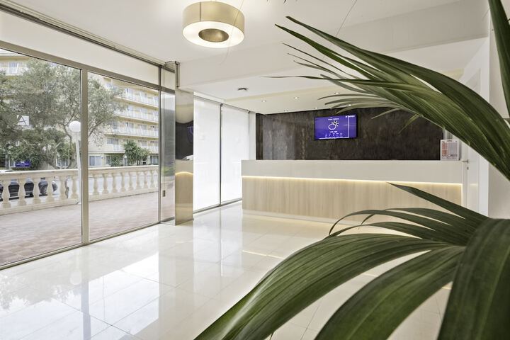 Interior entrance