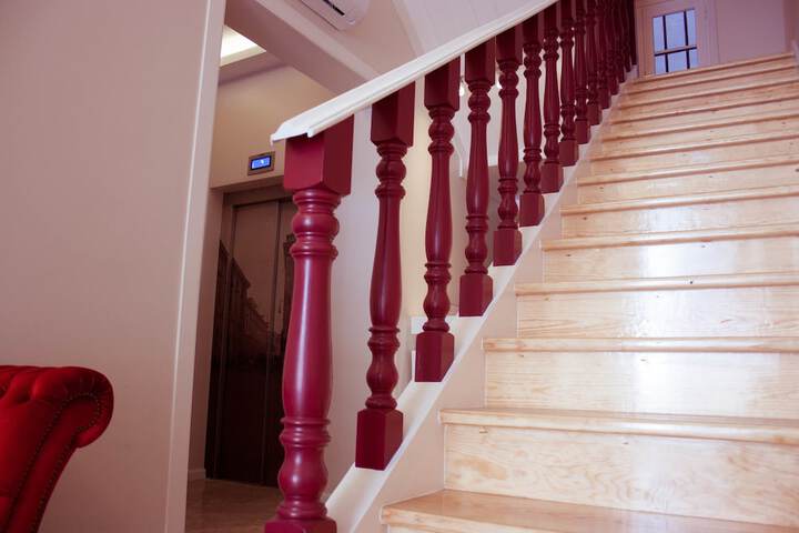 Interior entrance