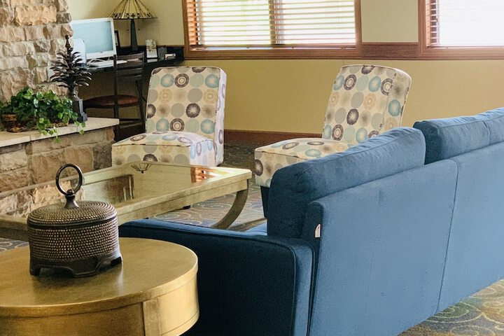Lobby sitting area