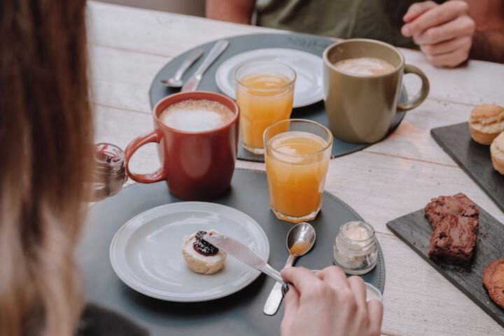 Breakfast area
