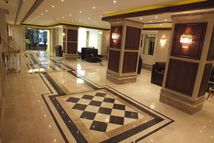 Interior entrance