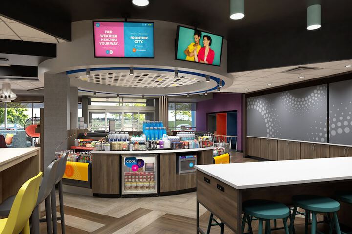 Breakfast area