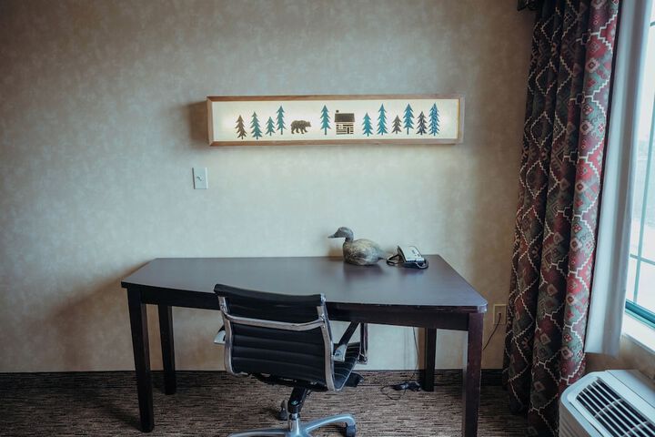 In-room business center