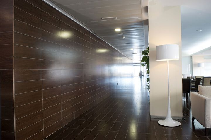 Interior entrance