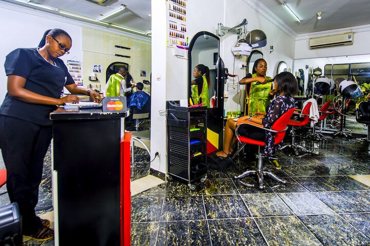 Nail salon