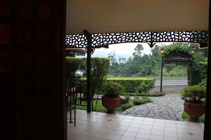 Interior entrance