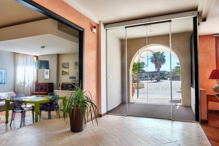 Interior entrance