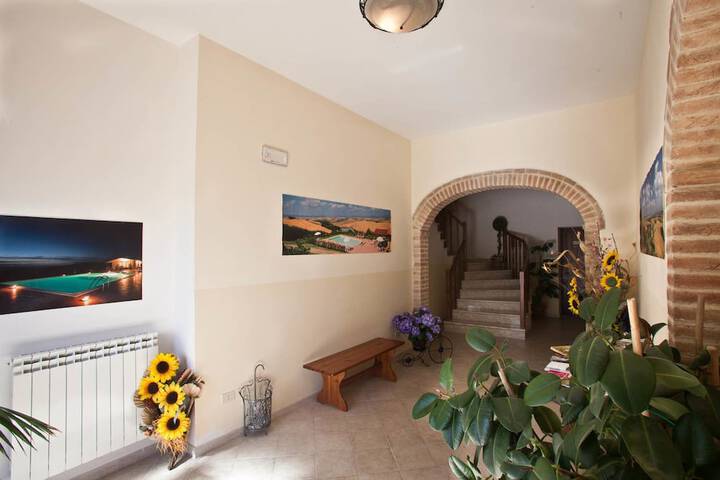 Interior entrance