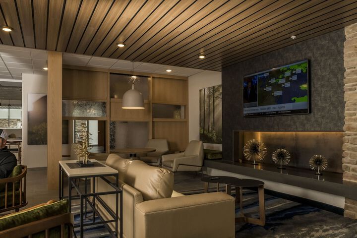 Lobby sitting area