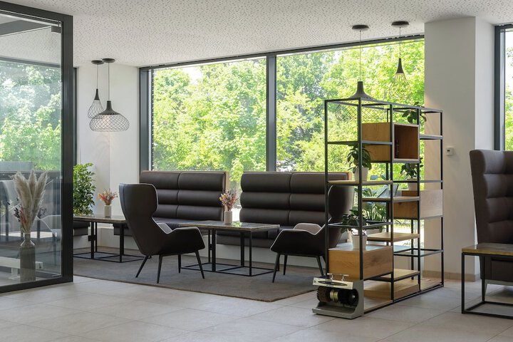 Lobby sitting area