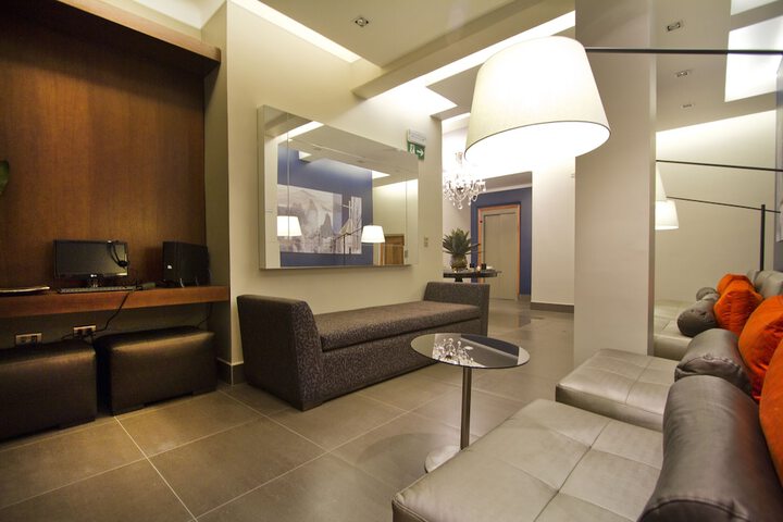 Interior entrance