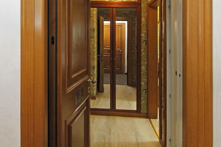 Interior entrance