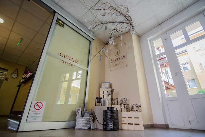 Interior entrance