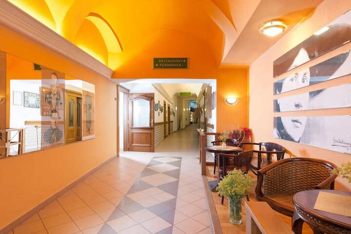 Interior entrance