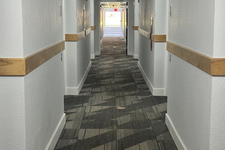 Interior entrance