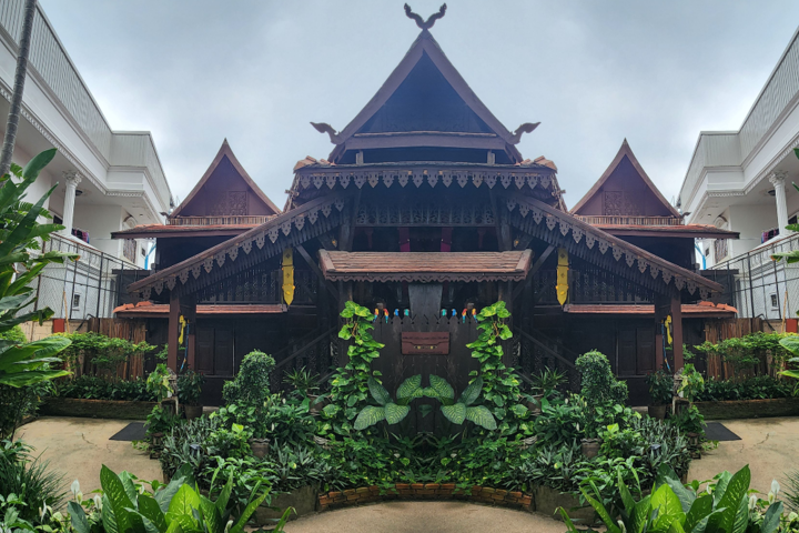 Exterior of Club One Seven Gay Men Hotel Chiang Mai