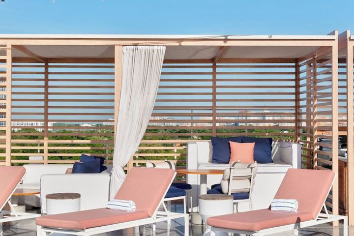 Rooftop pool