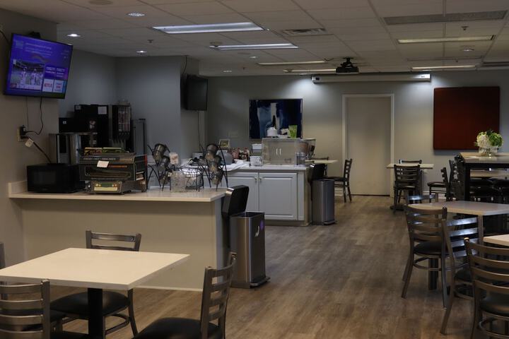 Breakfast area