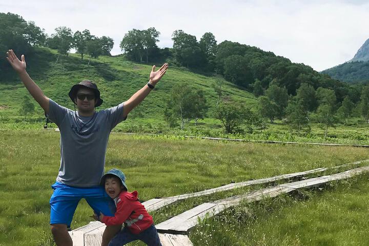 ・[Surroundings] Trekking that children can enjoy. How would you like to make a memory of your trip with your family?