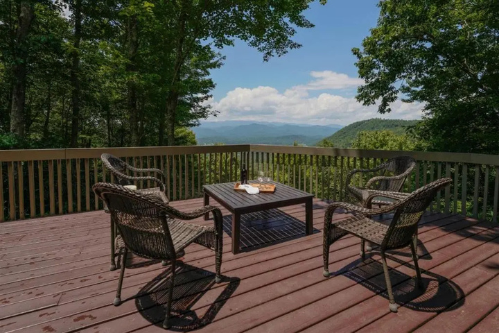 Exterior of Blue Ridge Buffalo Mountain