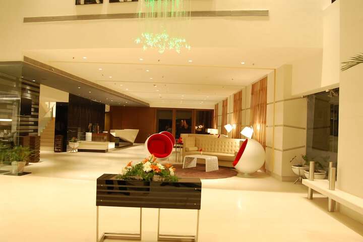 Interior entrance