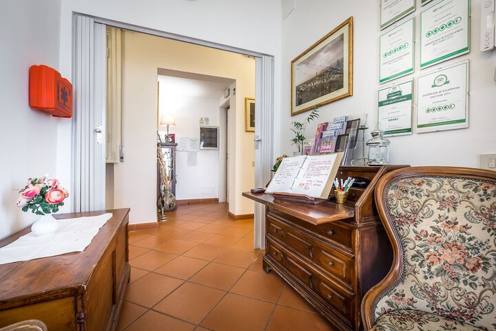 Interior entrance