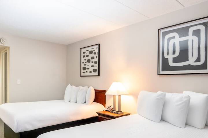 2 Double Beds (1 of 9)