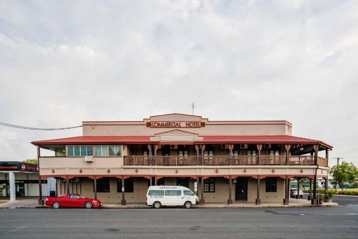 Exterior of Commercial Hotel