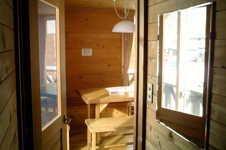 Interior entrance