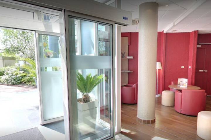 Interior entrance