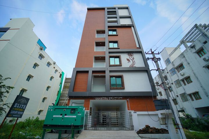 Exterior of beestay Hotels Tirupati
