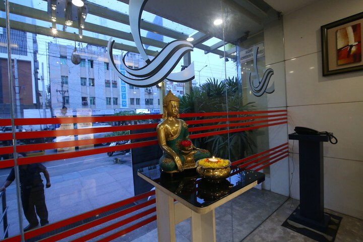 Interior entrance