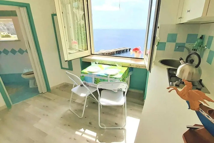 Exterior of Amalfi Coast Seaside Tiny House x Solo Traveler