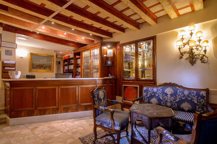 Interior entrance
