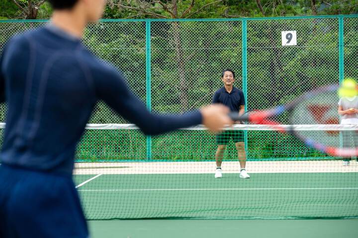 Tennis and Basketball Courts 120 of 200