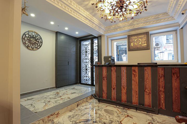 Interior entrance