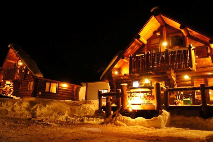 Mori no Log Hotel Kamloops in Shinano
