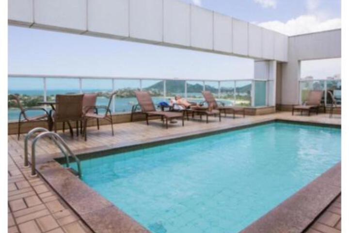 Praia do Canto Apart Hotel 302A Vista Mar