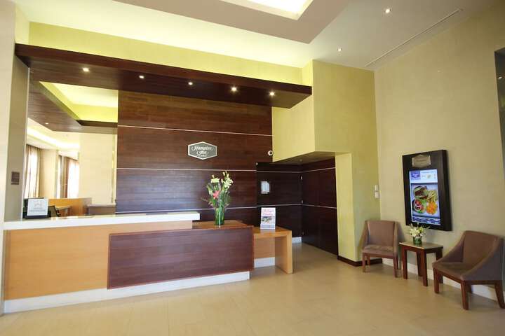 Interior entrance