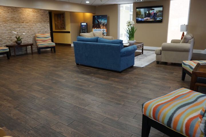 Lobby sitting area