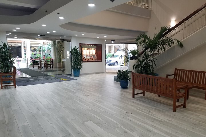 Interior entrance