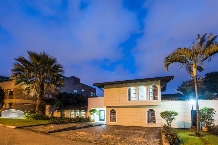 Front of property - evening/night