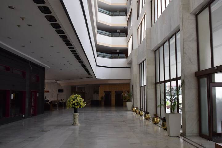 Interior entrance