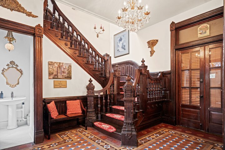 Interior entrance