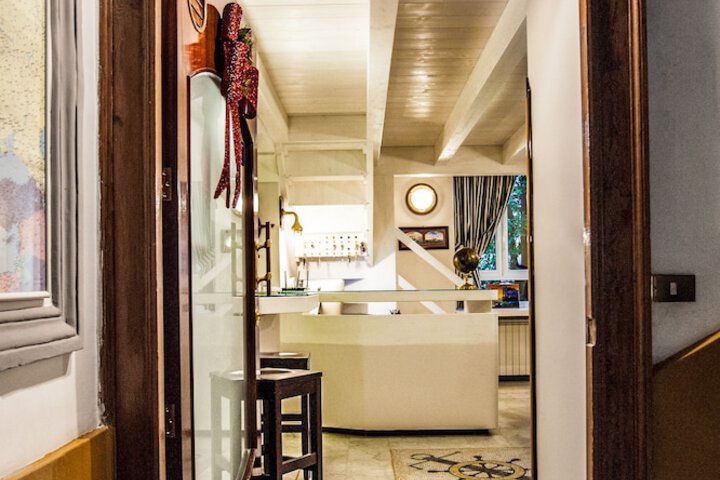 Interior entrance