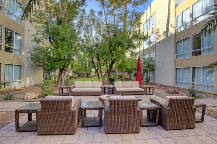 Courtyard view