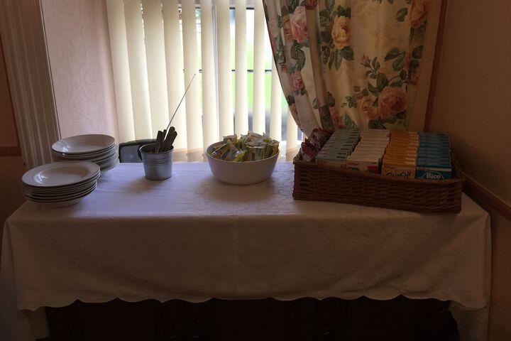 Breakfast area
