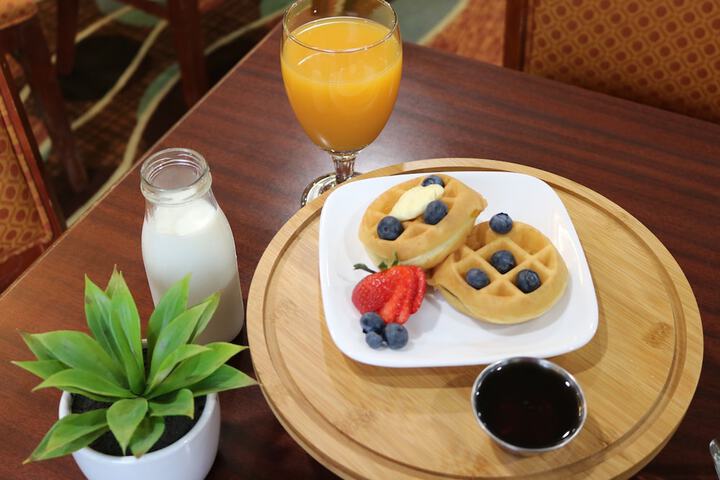 Breakfast area