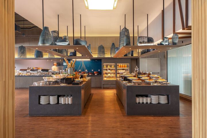 Breakfast area